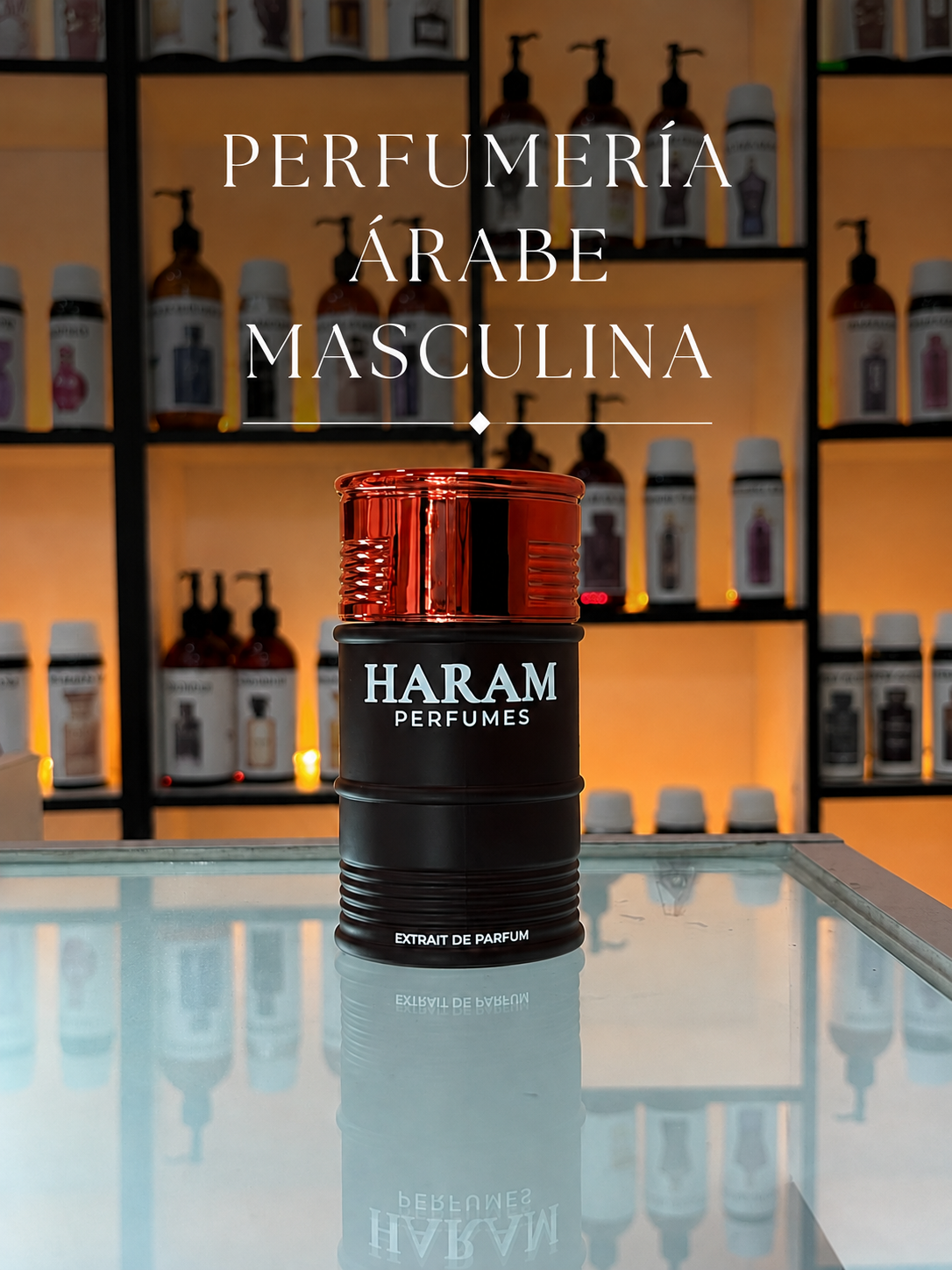 PERFUMERÍA ÁRABE MASCULINA