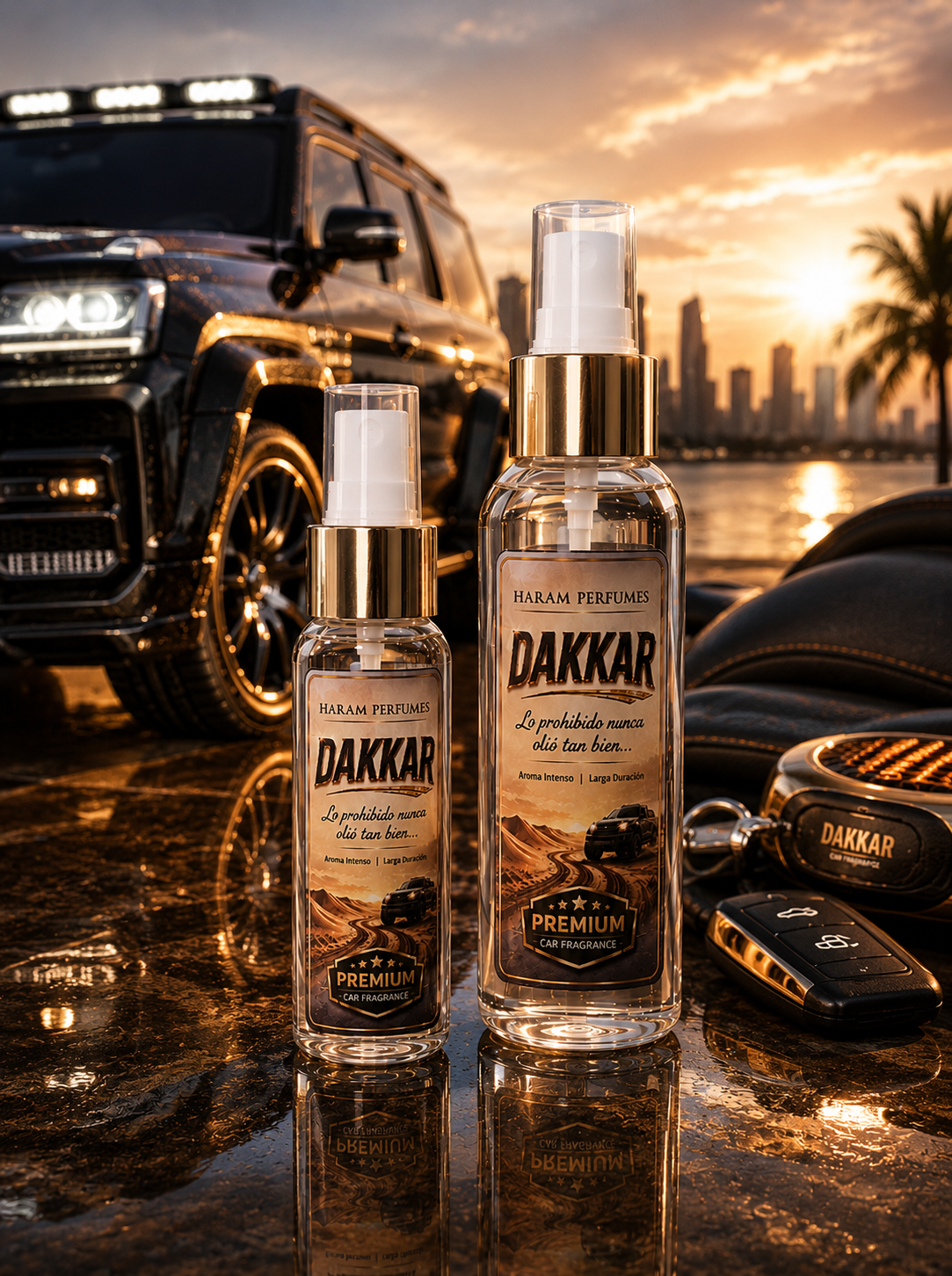 DAKKAR- FRAGANCIA PREMIUM PARA AUTO