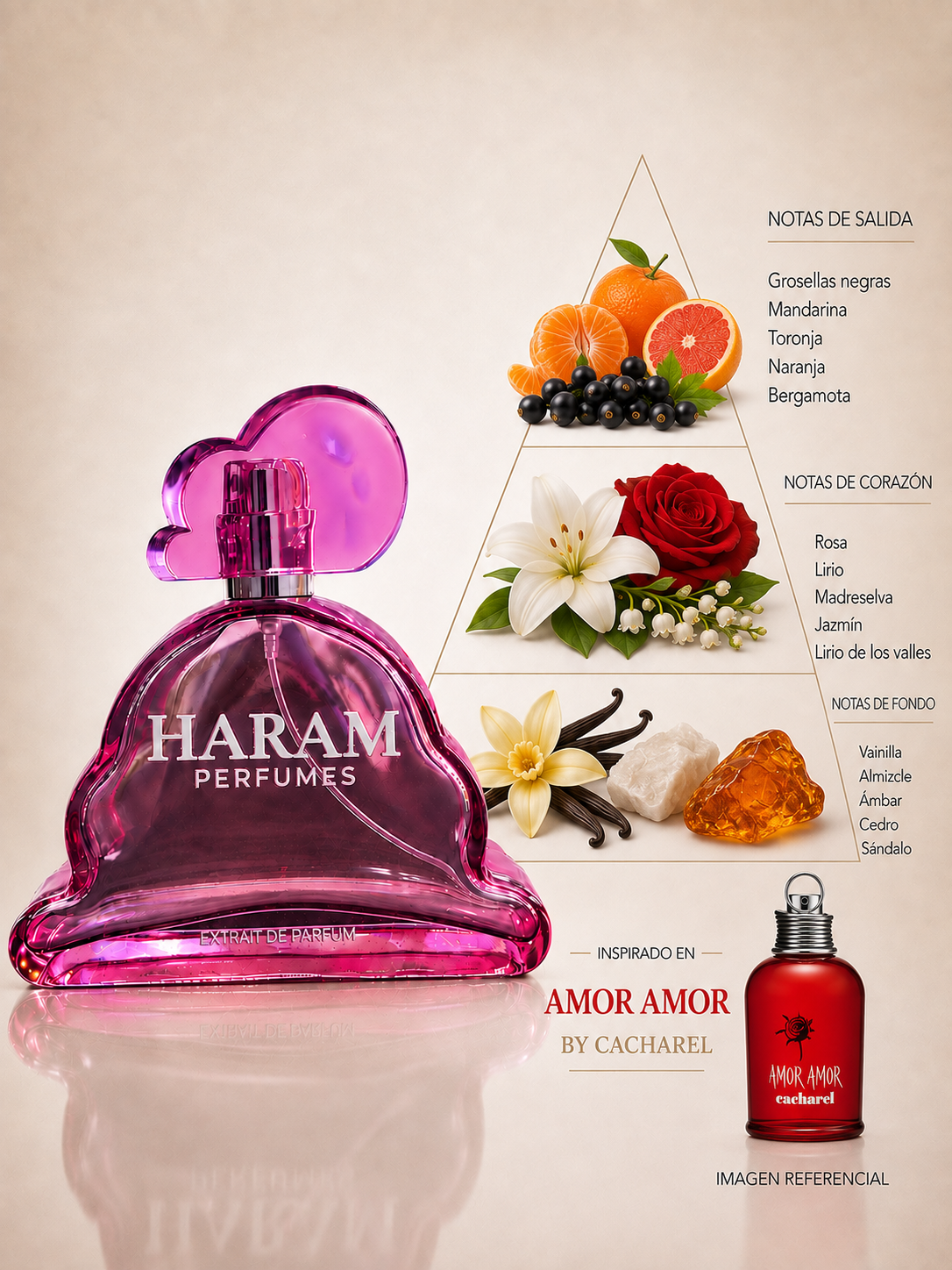 INSPIRADO EN AMOR & AMOR BY CACHAREL