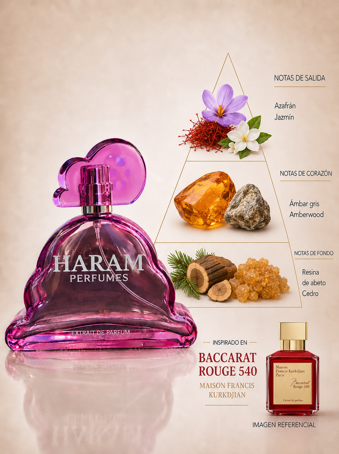 INSPIRADO EN BACCARAT ROUGE 540