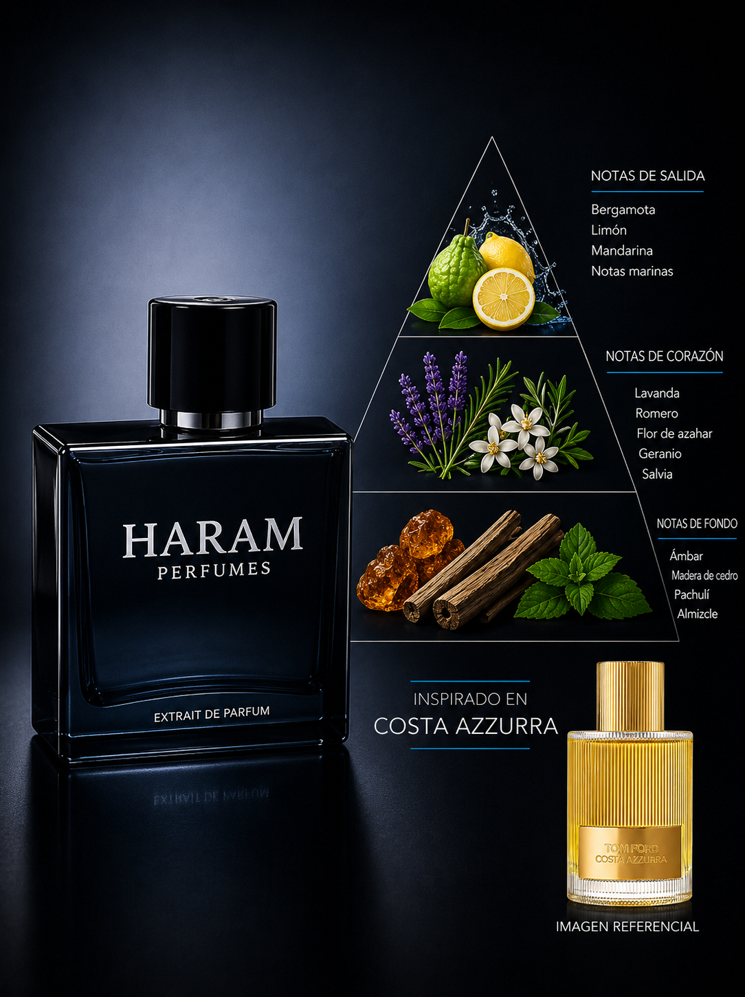 INSPIRADO EN COSTA AZURRA TOM FORD