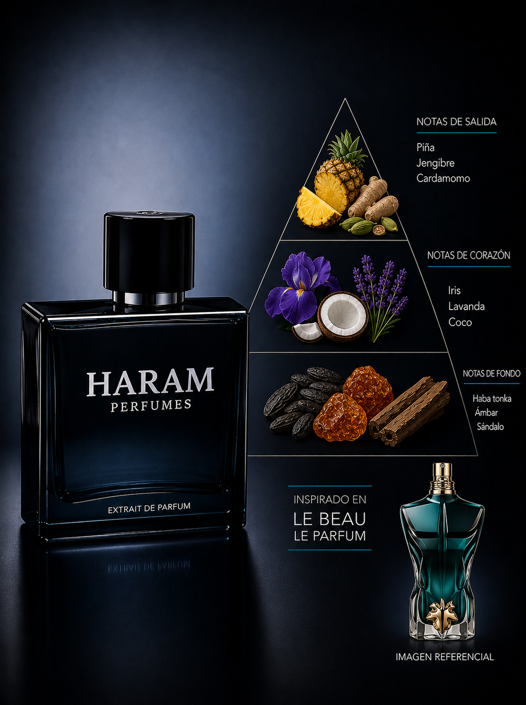 INSPIRADO EN LE BEAU LE PARFUM JEAN PAUL GAULTIER