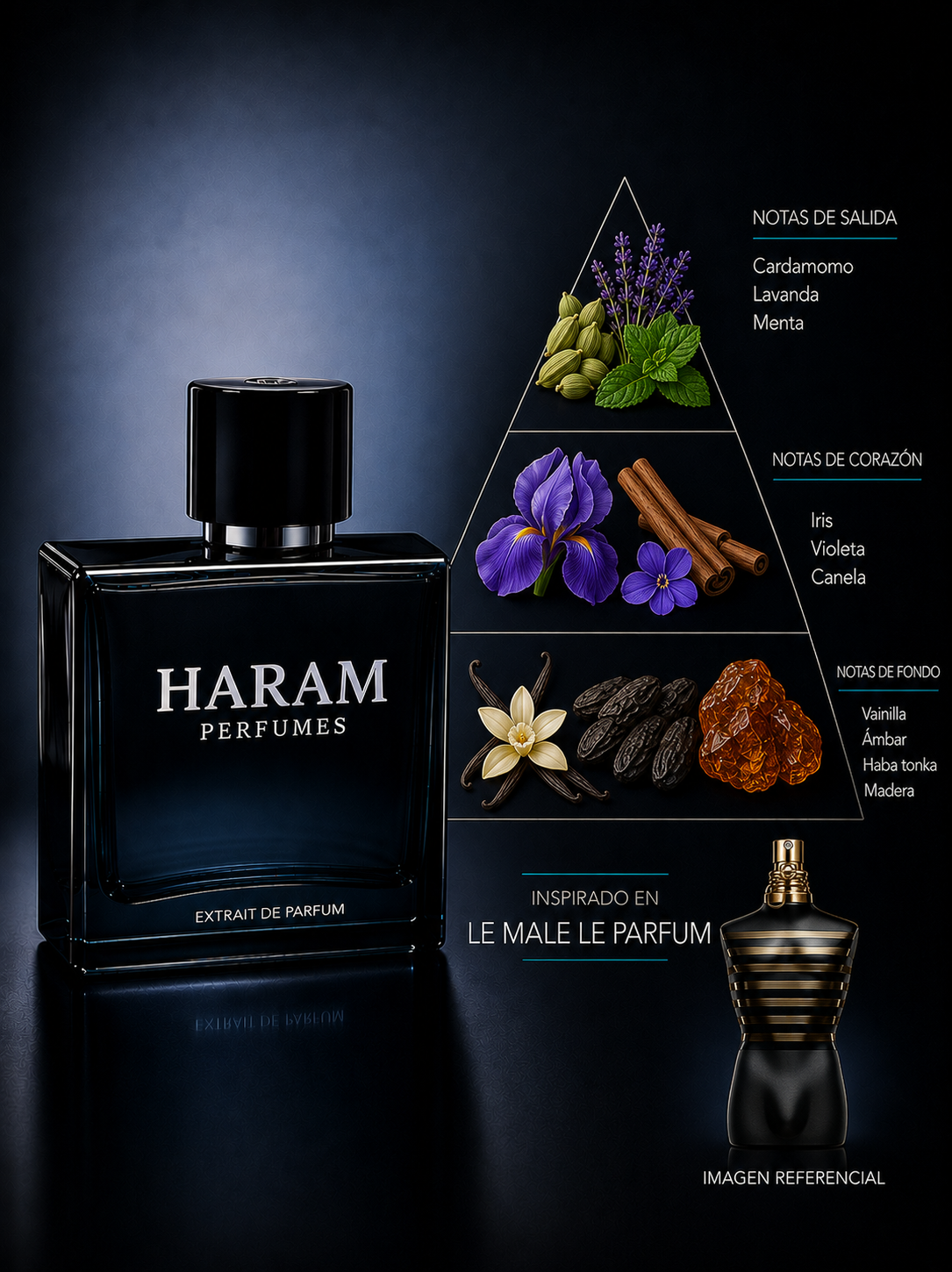 INSPIRADO EN LE MALE LE PARFUM JEAN PAUL GAULTIER