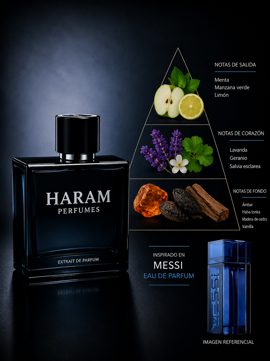 INSPIRADO EN MESSI EAU DE PARFUM