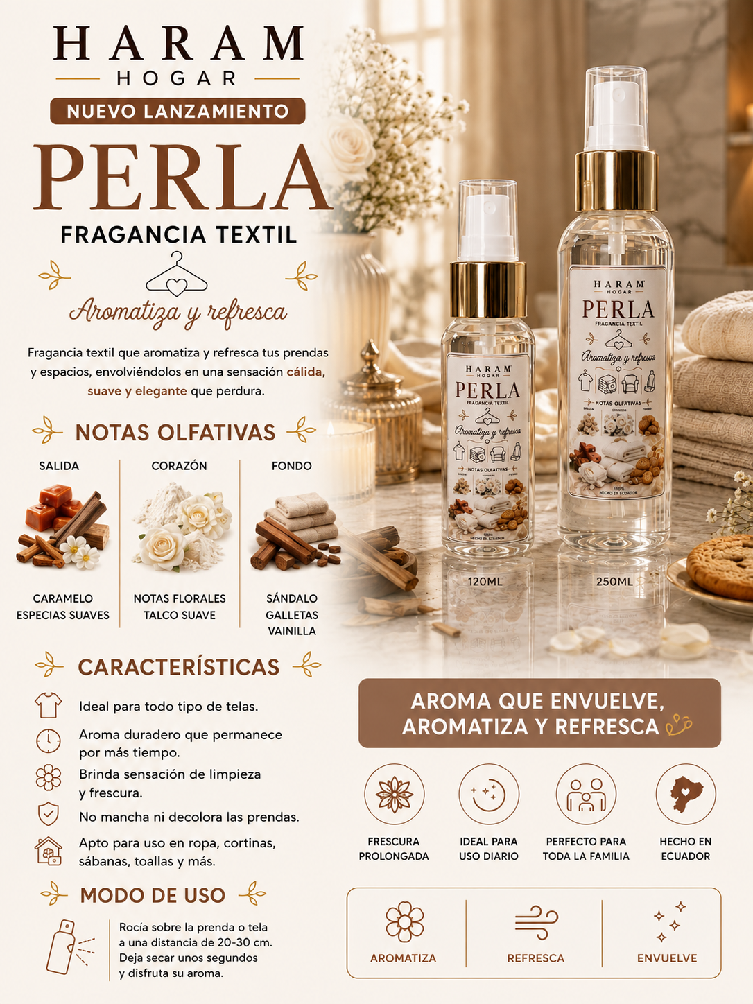PERLA- FRAGANCIA TEXTIL